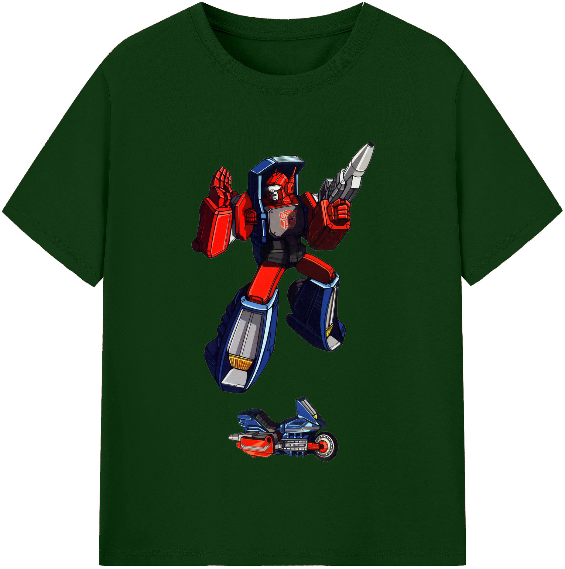 （画像用）  綿100％半袖Tシャツ（フロントプリント）